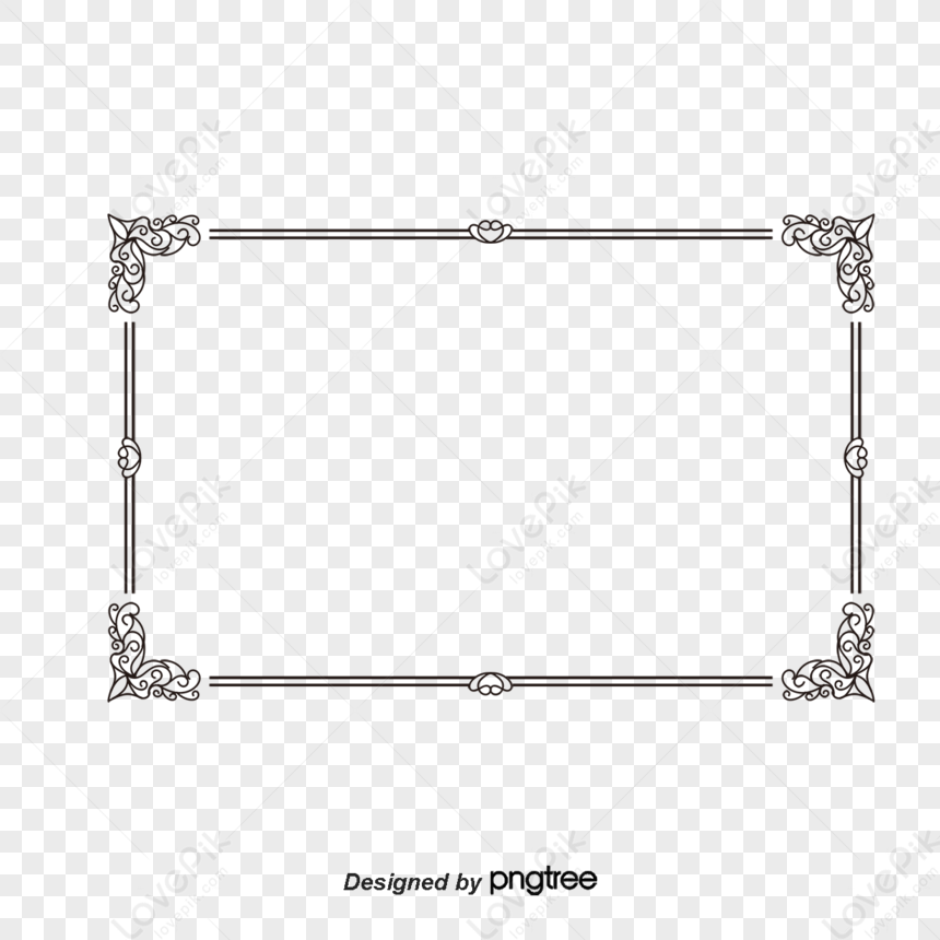 Vector Chinese Border,white,shade Border,border Frame PNG Transparent ...