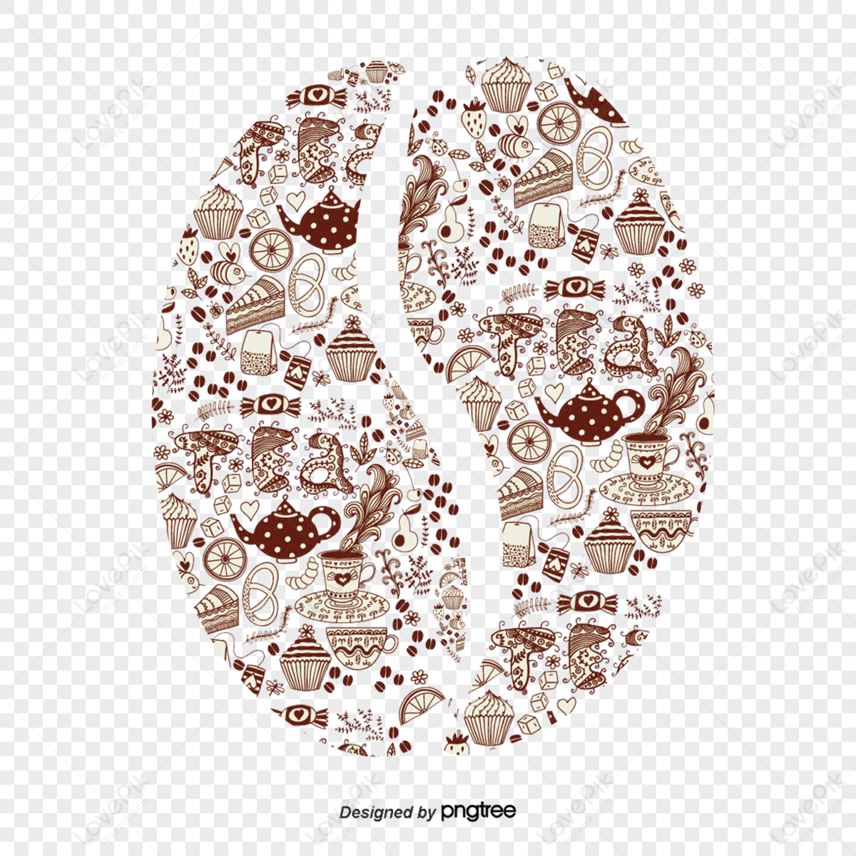 Coffee bean logo and symbol shop image v14 - TemplateMonster