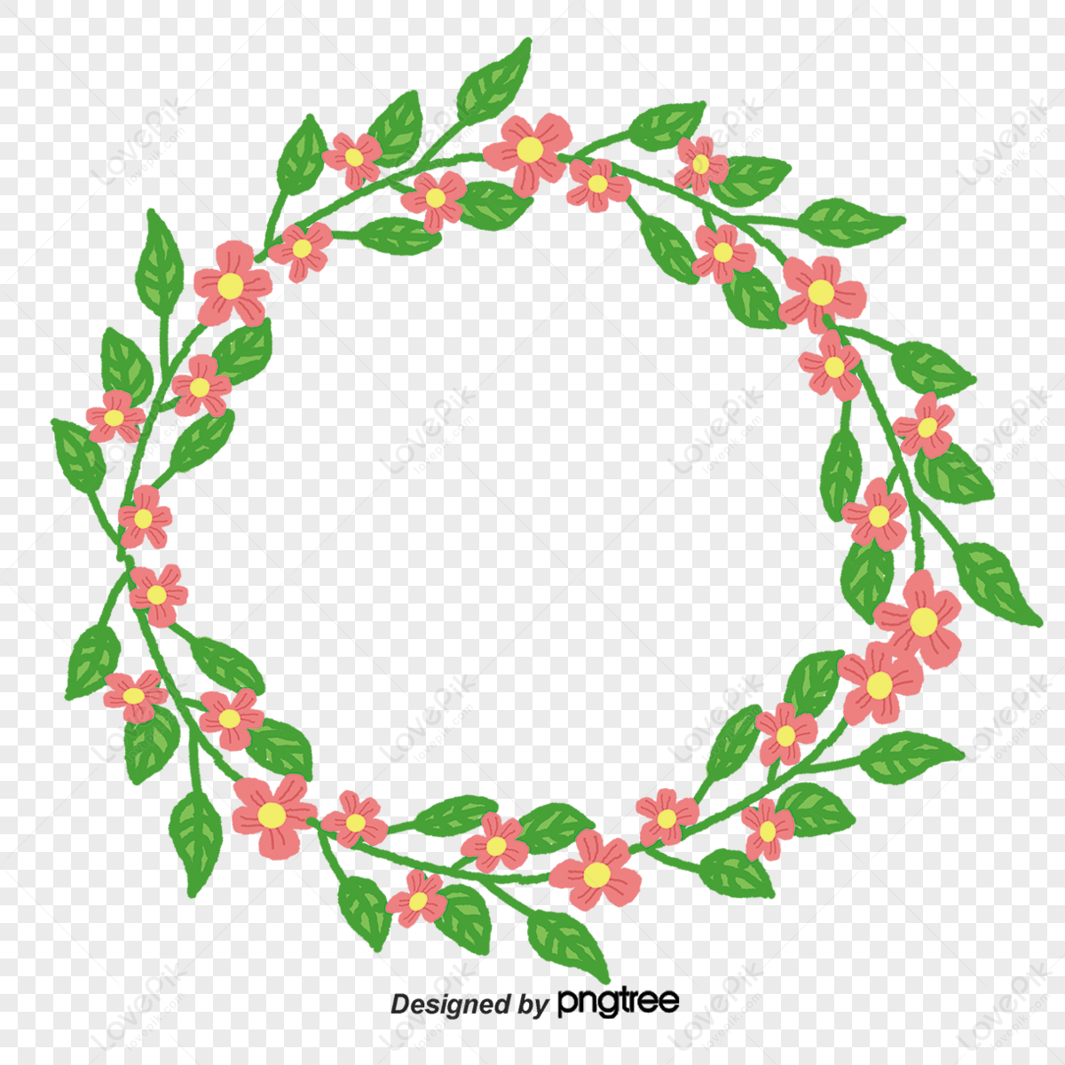 Flower Circle Vector PNG Images With Transparent Background | Free ...