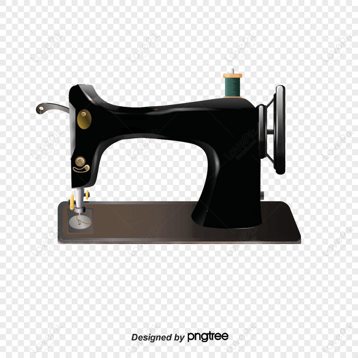 Sewing Machine Icon Logo Vector Stock Illustration - Download Image Now - Sewing  Machine, Badge, Clothing - iStock