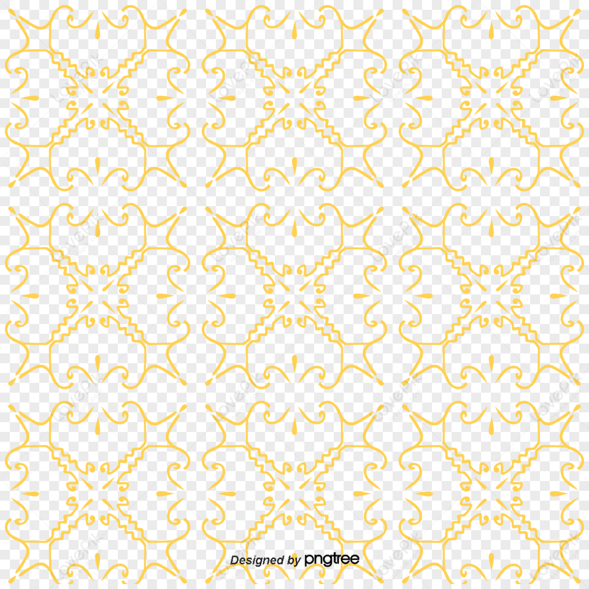 Yellow Pattern Background PNG Images With Transparent Background | Free ...