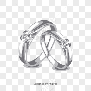 Anillo de boda de diseño vectorial,manos anillos PNG