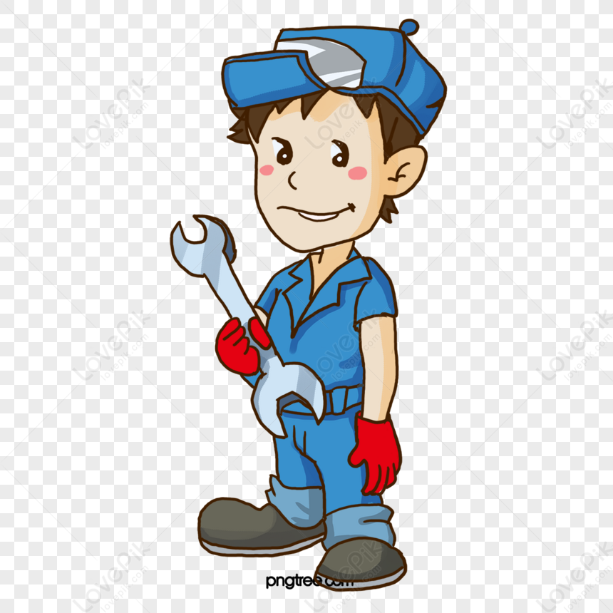 Auto Mechanic,garage,boy,auto Repair PNG Image And Clipart Image For ...