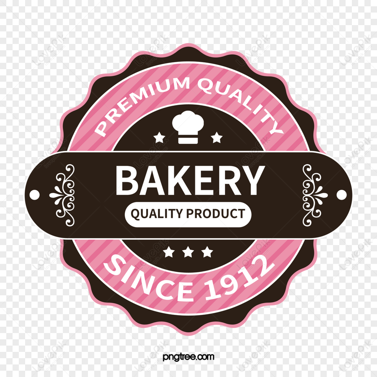 Bakery Logo Vector | Chef Logo Design | Food Logo PNG