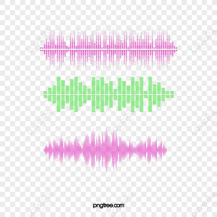 Bar Sound Waves,color Sound Waves,bar Sonic Chart,volume Adjustment PNG ...