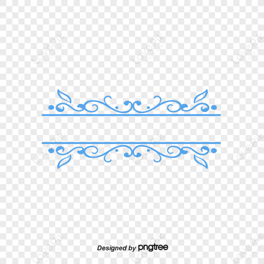 Blue Decorative Template,black Classics,navy Blue,frame PNG Hd ...