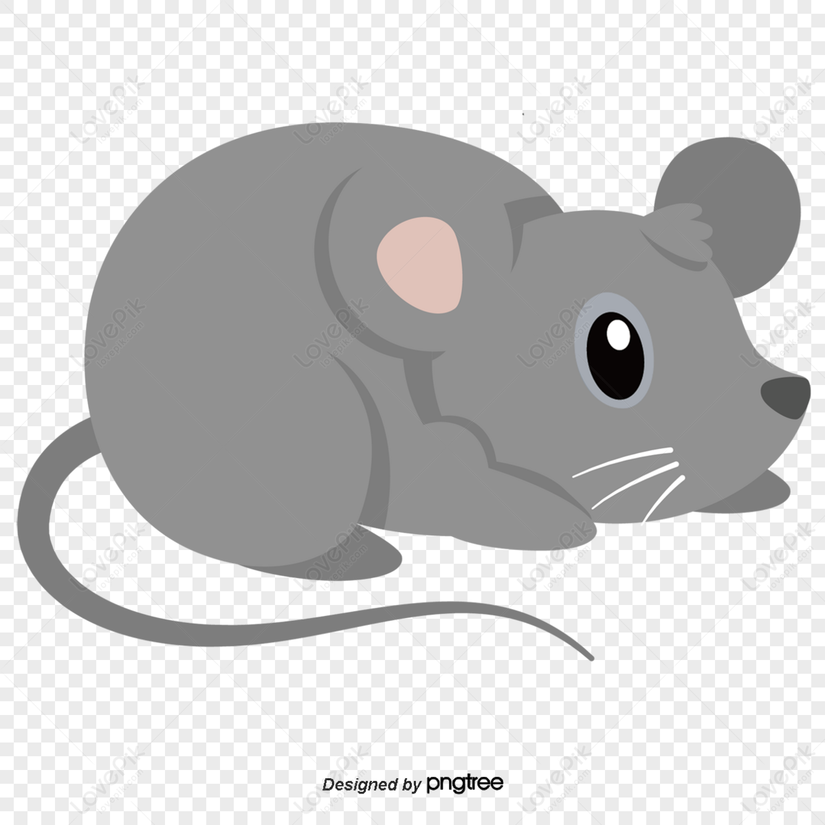 blue mouse vector,elephant,illustration,happy png free download