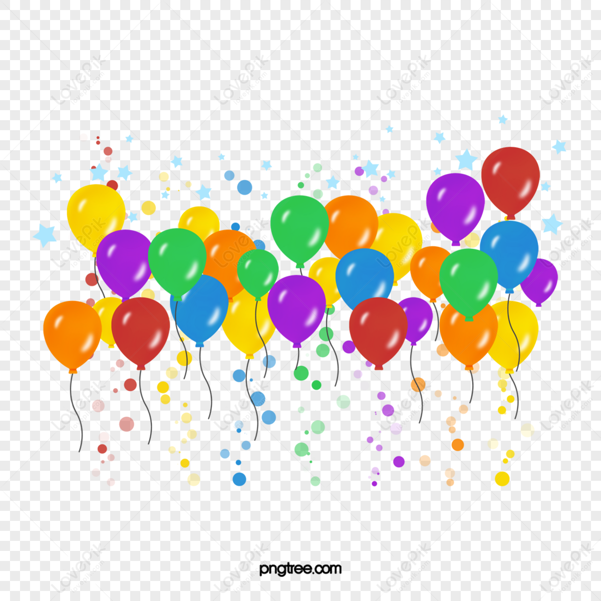 Carnival Balloons PNG Images With Transparent Background | Free ...