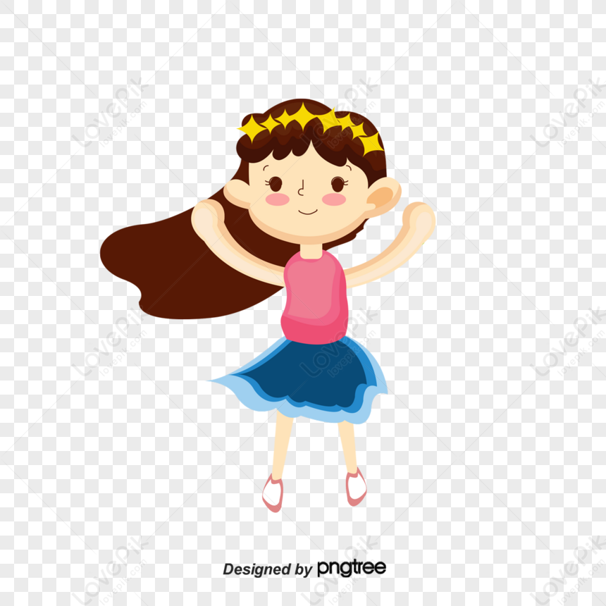 Cartoon Kids,young,cartoon Girl,baby PNG Transparent Background And ...