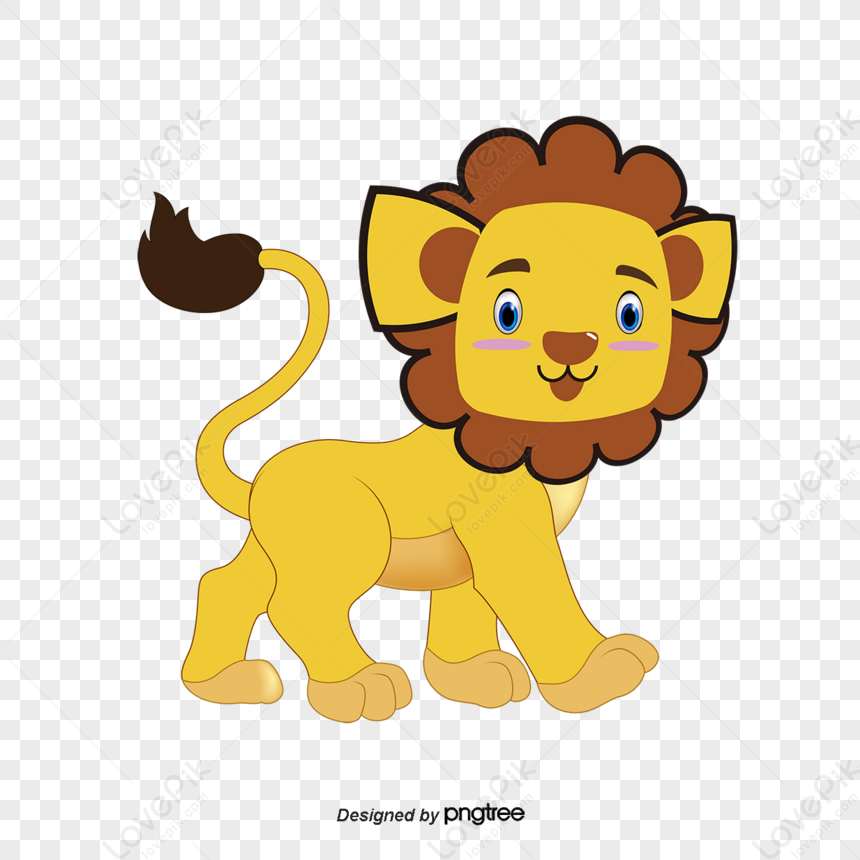 Cartoon lions head hi-res stock photography and images - Alamy