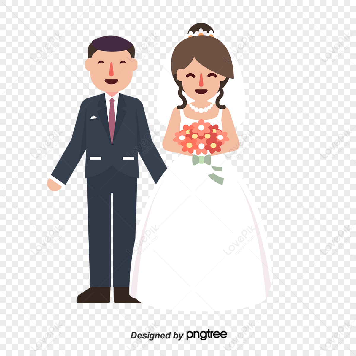 Los Matrimonios De Dibujos Animados Casar Ilustraci N Hombre Png Im Genes Gratis Lovepik