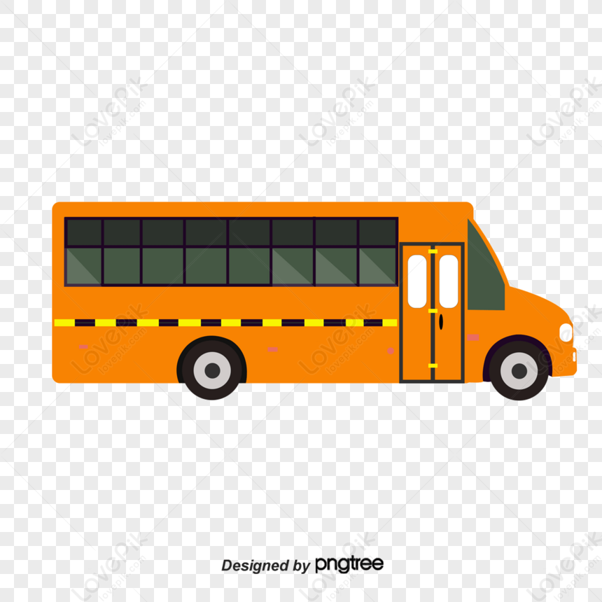 Cartoon School Bus,delayering,vehicle PNG Image Free Download And ...