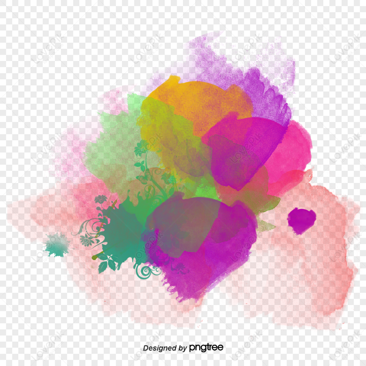 Watermark Color PNG Images With Transparent Background | Free Download ...