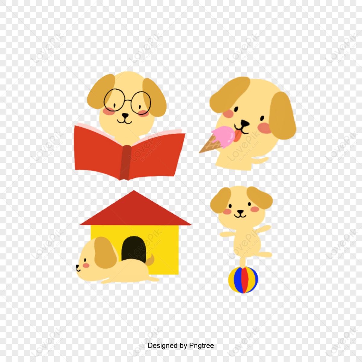 cute dog,characters,children,drawing png image free download