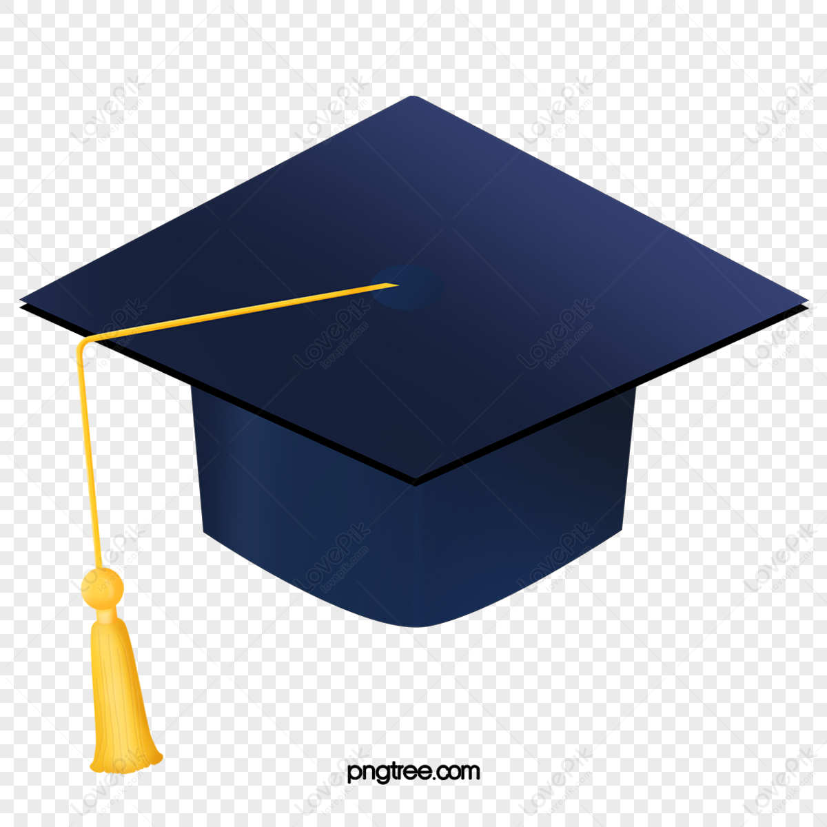 Dark Blue Graduation Cap,graduation Season,birrete,graduation Hat PNG ...