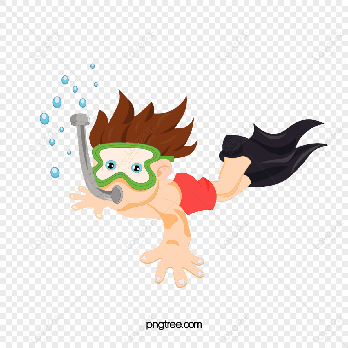 Kids Diving PNG Images With Transparent Background | Free Download On ...