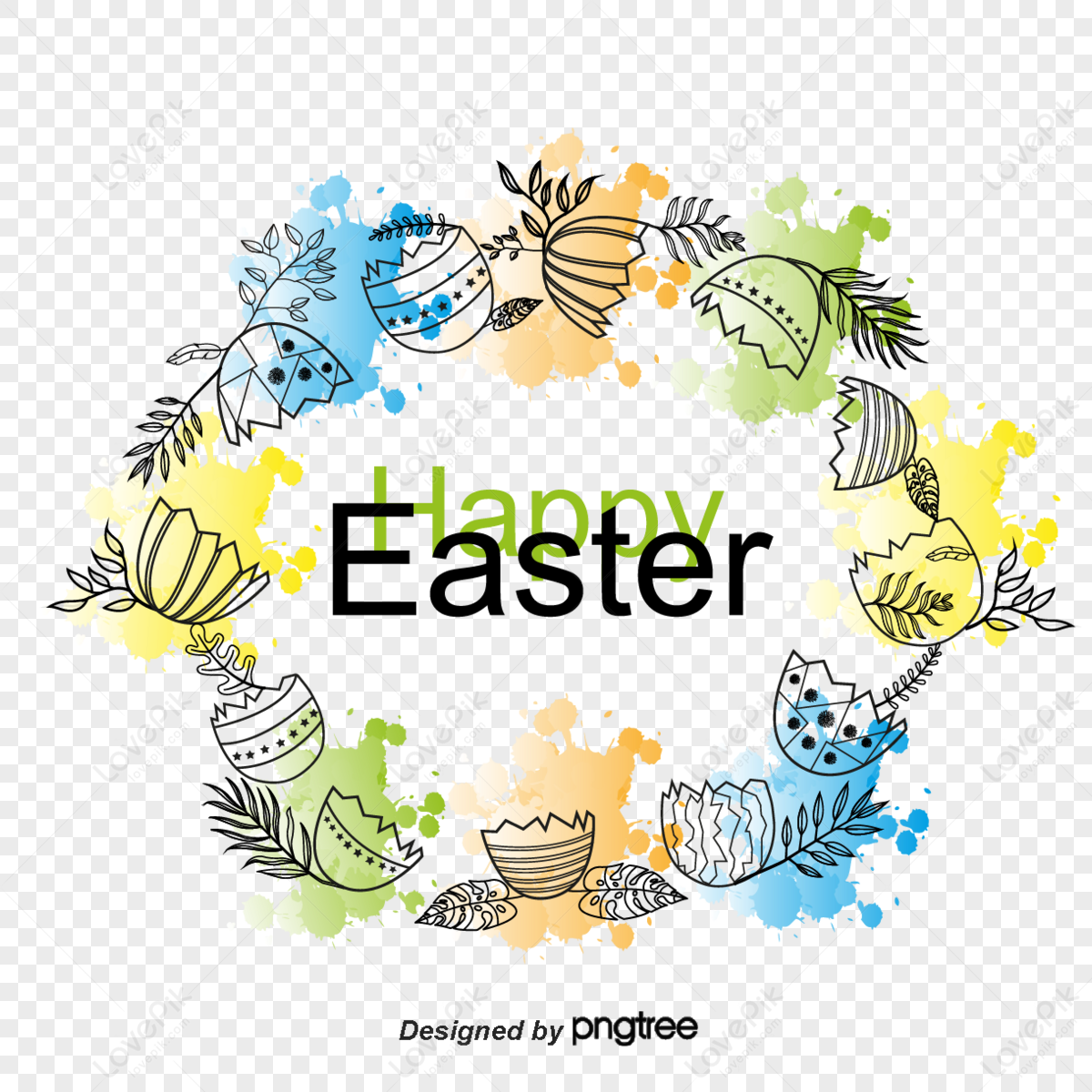 Happy Easter Coloring Pages - Get Coloring Pages