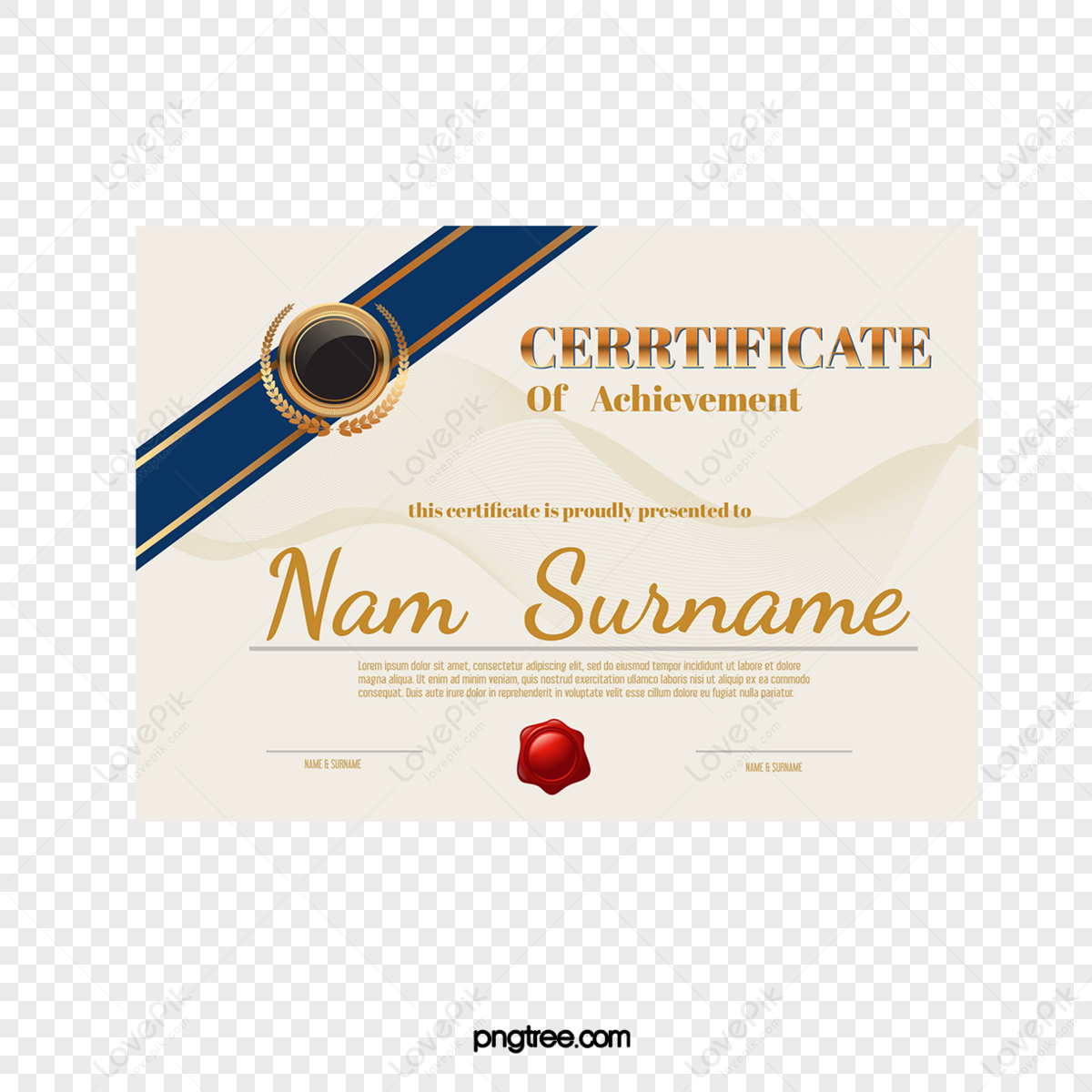 Certificate Golden Ribbon Three Dimensional Pattern Background, Certificate,  Background, Certificate Border Background Image And Wallpaper for Free  Download