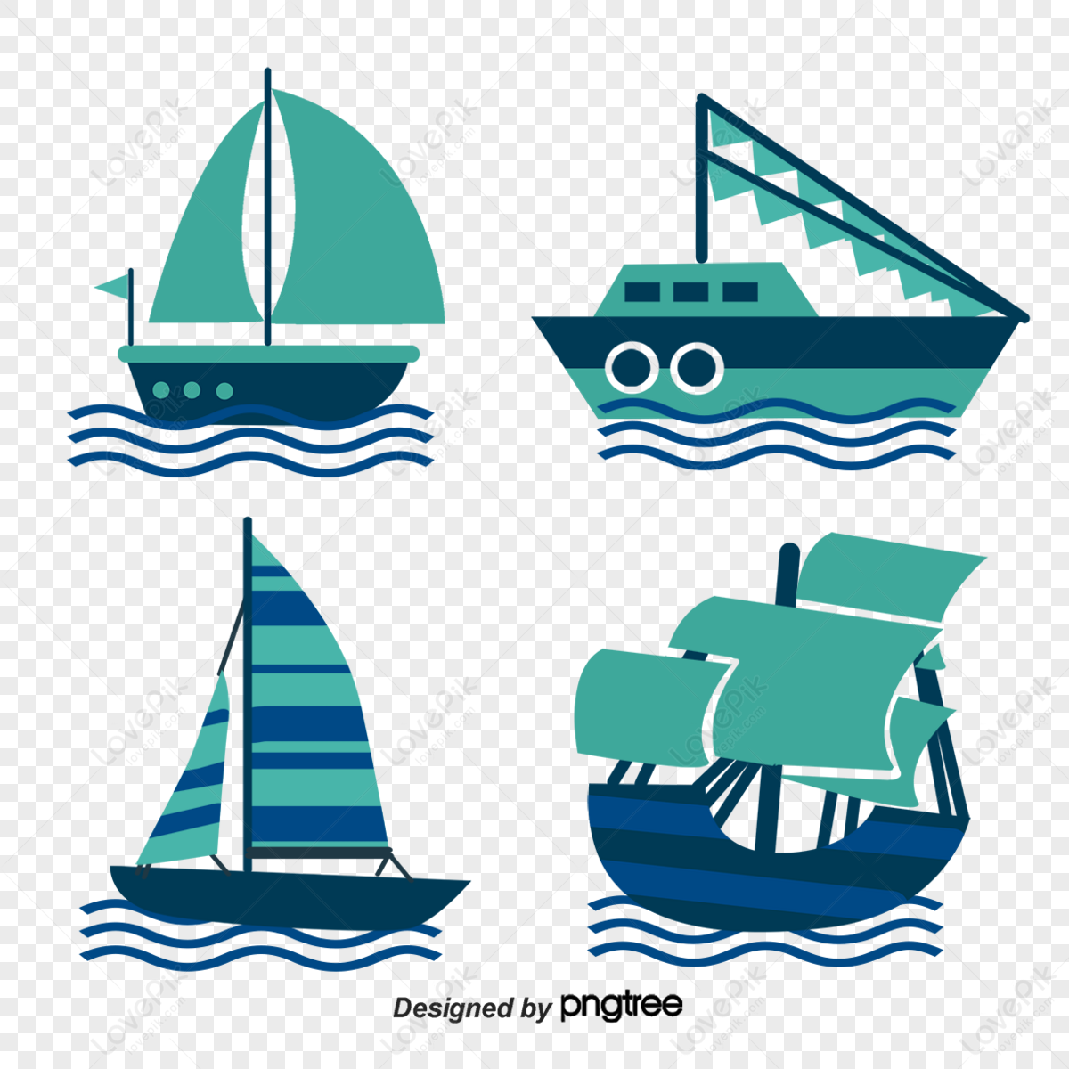 Flat Steamer,cartoon Cargo Ship,ocean Shipping,transport PNG ...