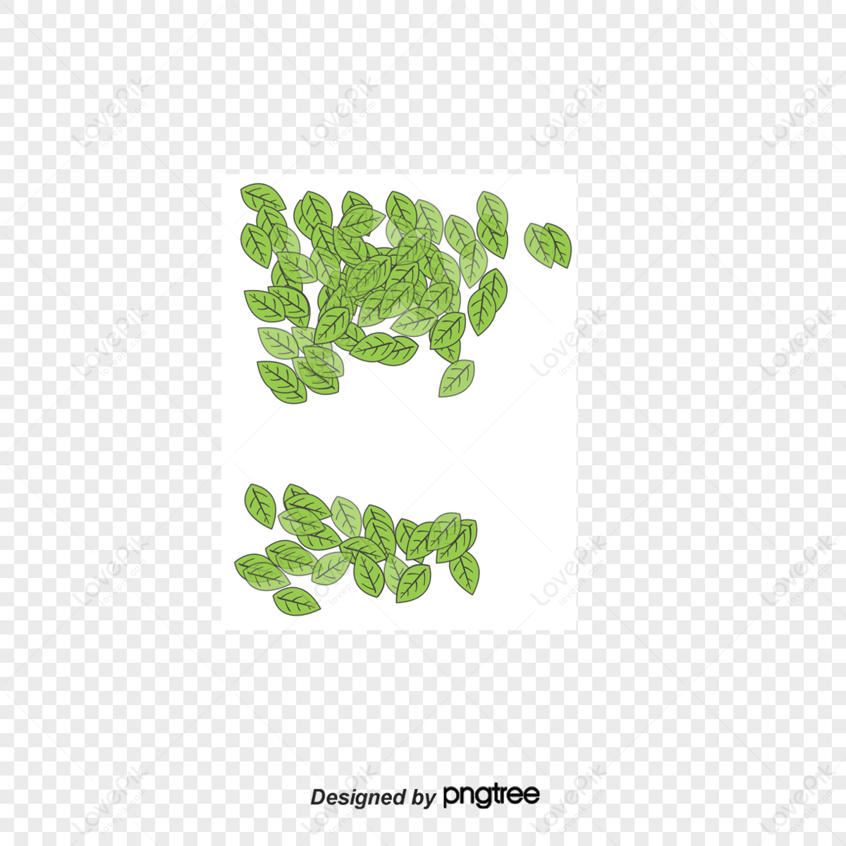 Fresh Green Leaf Border,greenery,green Leaves,spring Free PNG And ...