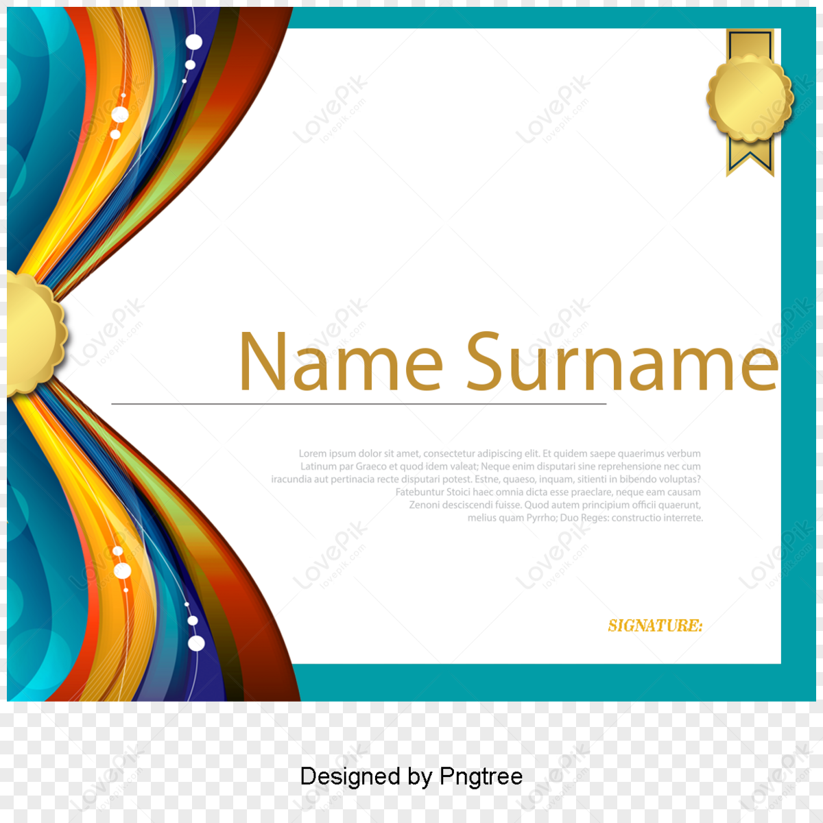 Free printable certificate templates you can customize | Canva