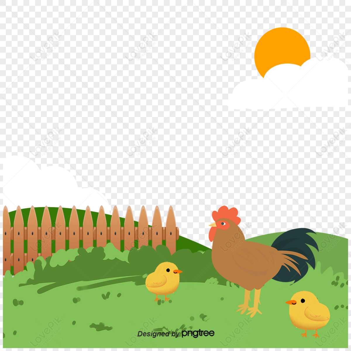 Chicken Farm PNG, Vector, PSD, and Clipart With Transparent Background for  Free Download | Pngtree