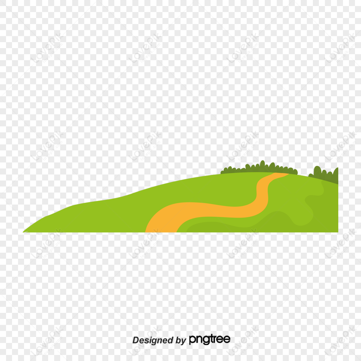 Green Road Border PNG Images With Transparent Background | Free ...