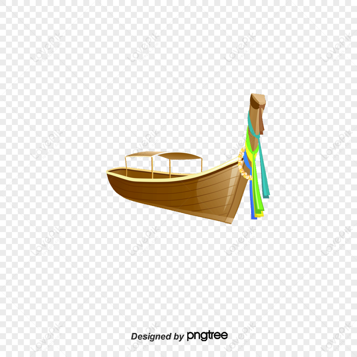 Small Wooden Boat PNG, Vector, PSD, and Clipart With Transparent Background  for Free Download