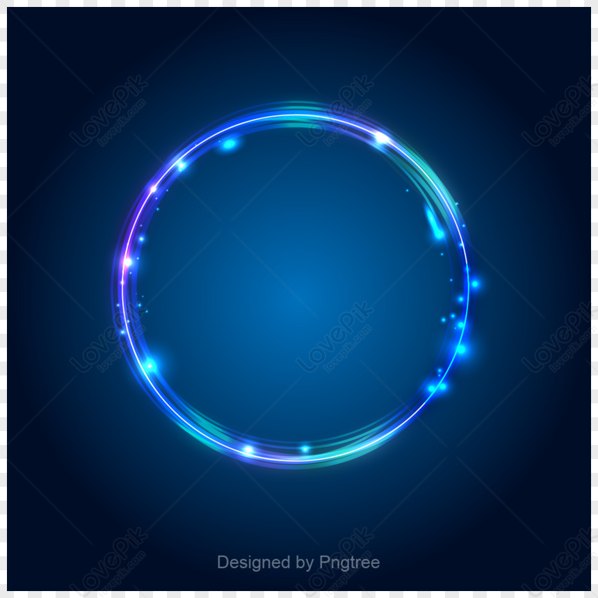 Light Effect Blue Circle,light Effects,glow Light,shiny PNG Picture And  Clipart Image For Free Download - Lovepik