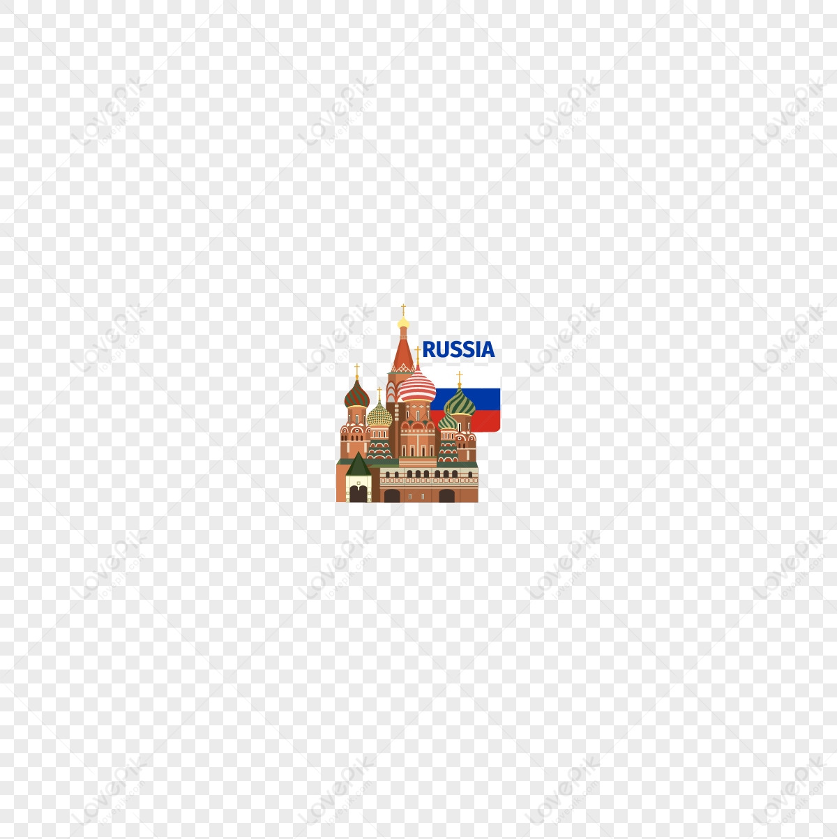 moscow streetscape vector,word art,flaky clouds,stripe png picture