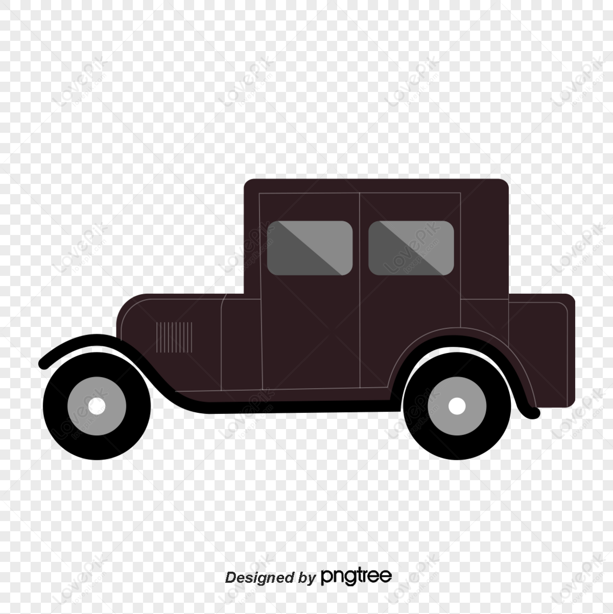 Classic Car Silhouette PNG And Vector Images Free Download - Pngtree