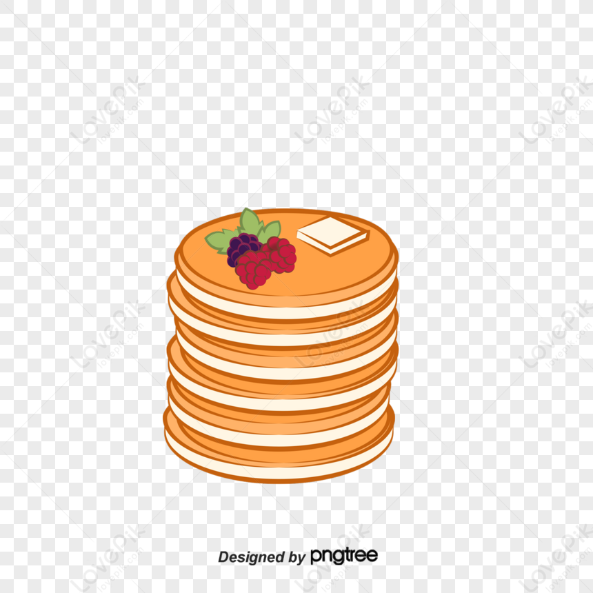Pancake Logo,fruit,raspberry,strawberry PNG Transparent And Clipart ...