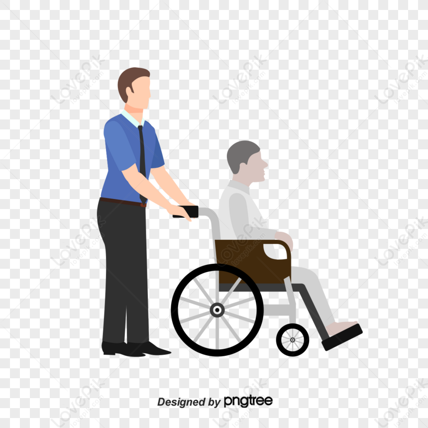 People In A Wheelchair,face Mask,medical,man PNG Transparent Background ...