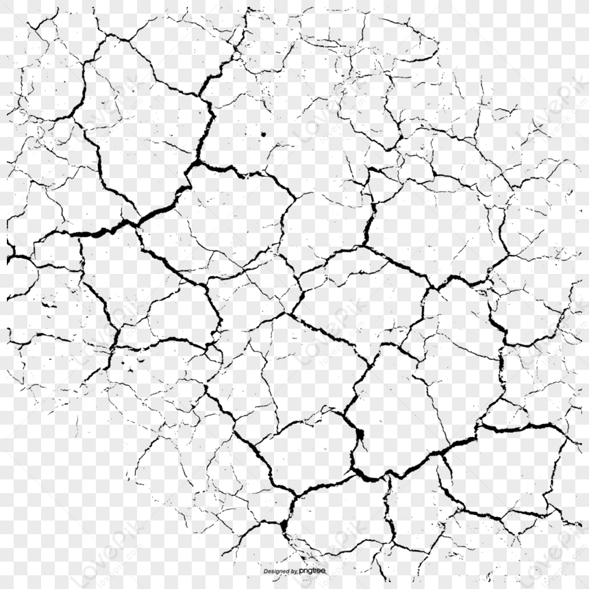 Plane Synthetic Crack Material,flat,wall Crack,material Sketch PNG ...
