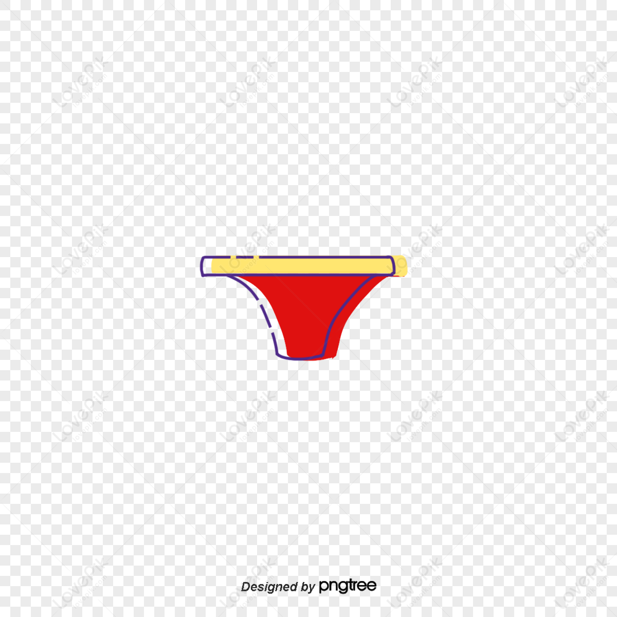 Red Lace Panties Png Transparent PNG - 968x896 - Free Download on