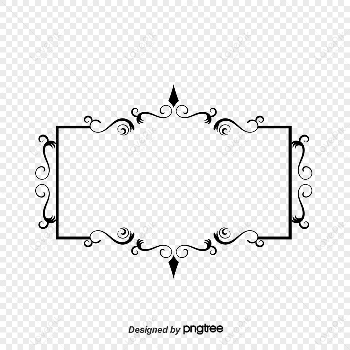 Simple Border,cute Borders,newspaper Borders,cute Border PNG Image And ...