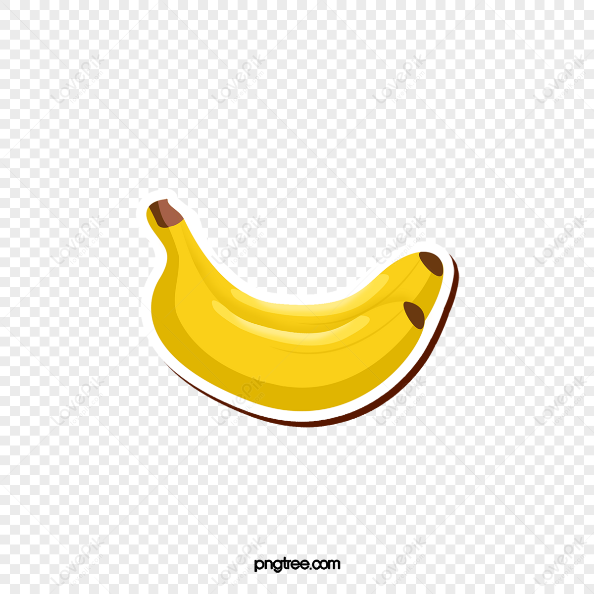 Vector Banana 4,fruit,laxative,hand-painted Banana PNG Hd Transparent ...