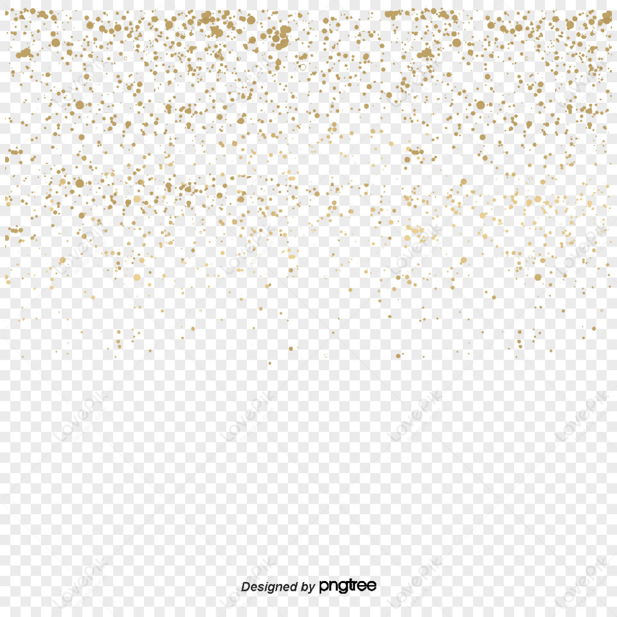 Gold Dot Decoration PNG Images With Transparent Background | Free ...