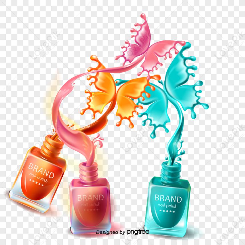 Hand Manicure Bottles Nail Polish Vector Stock Vector (Royalty Free)  361553102 | Shutterstock