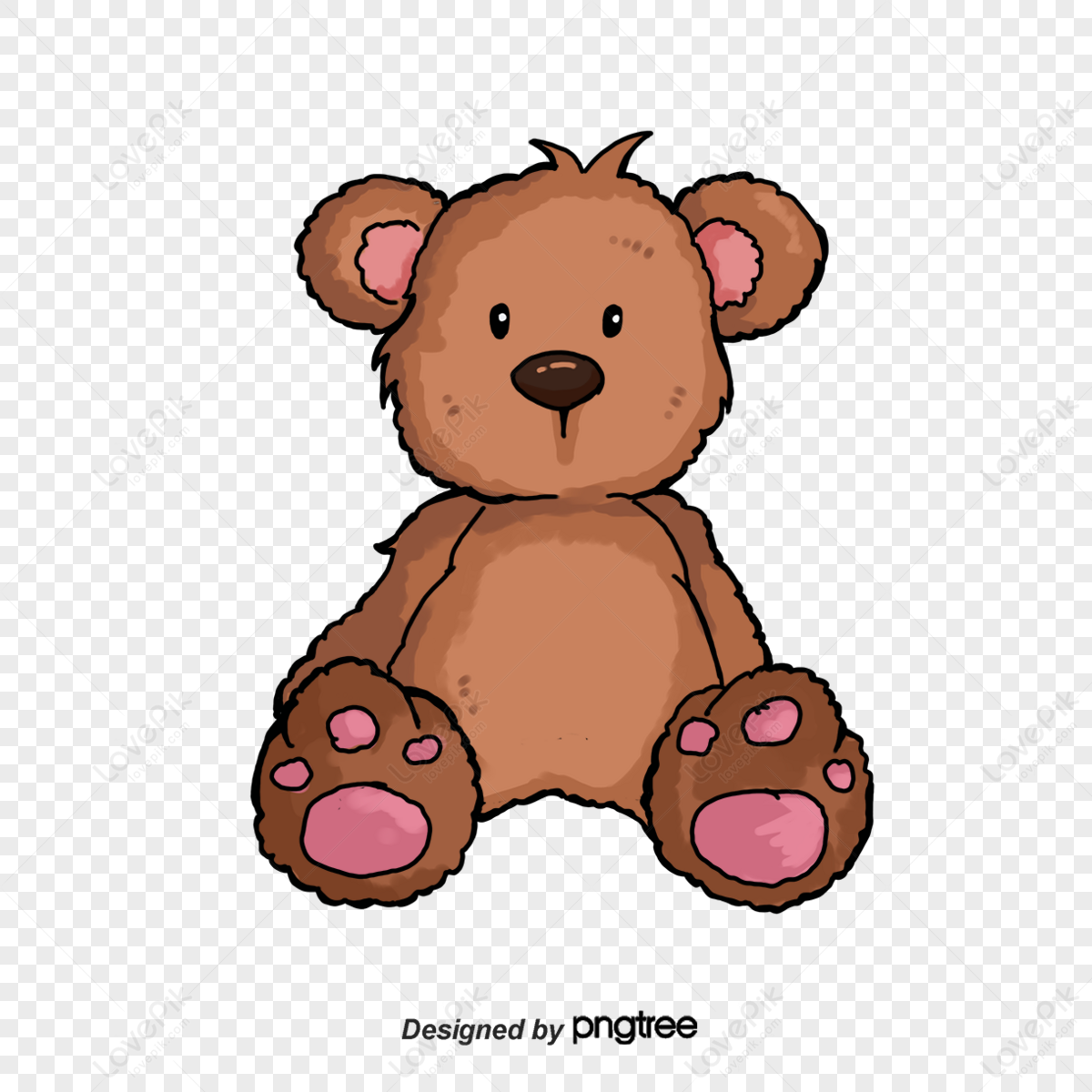 Vector Teddy Bear PNG Images With Transparent Background | Free ...