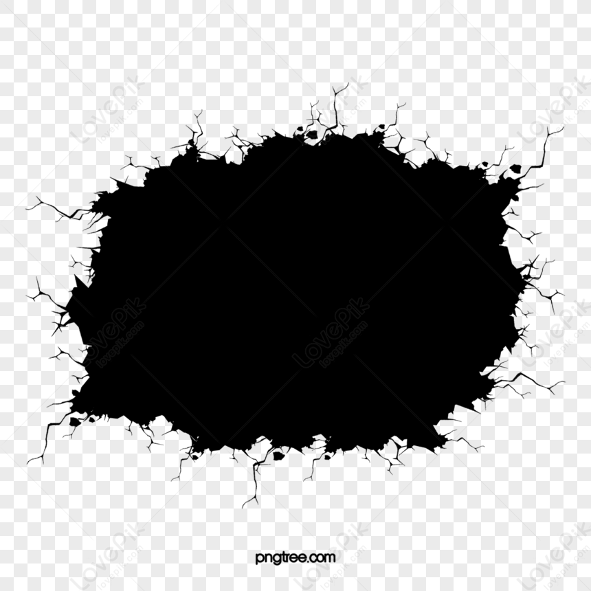 Wall Crack Hole,cracked,broken Wall,broken Walls PNG Image And Clipart ...