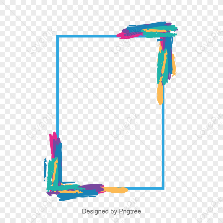 Stylish And Simple Border Design,decorations,color,abstractions PNG ...