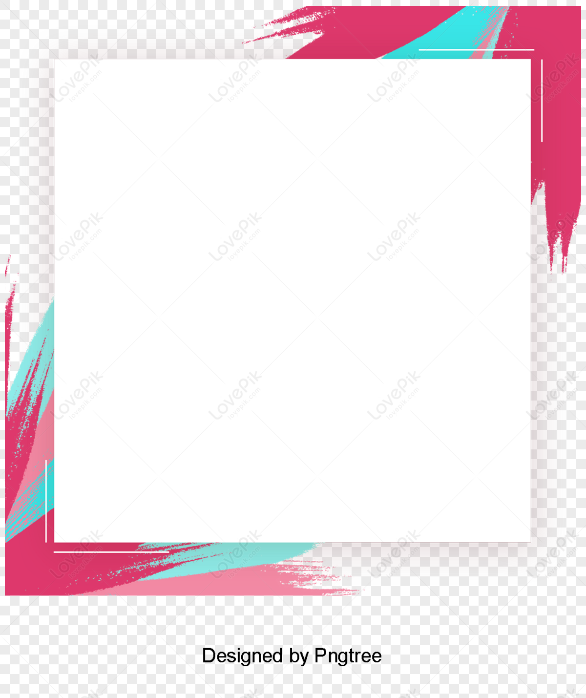 Stylish And Simple Border Design,paper Product,style,color PNG Free ...