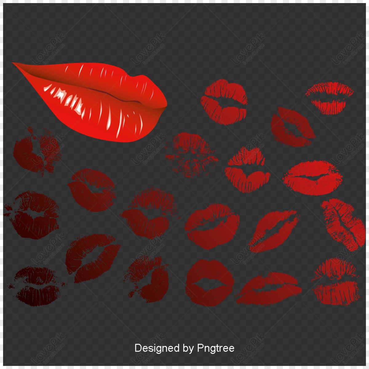 LV Lips INSTANT DOWNLOAD print file PNG – BB Digital Prints and