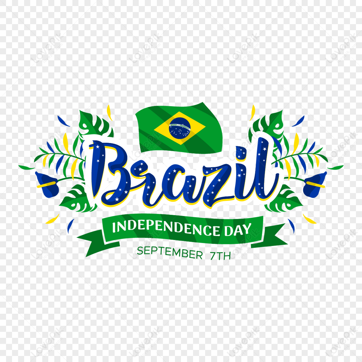 Brazil Text PNG Transparent Images Free Download, Vector Files