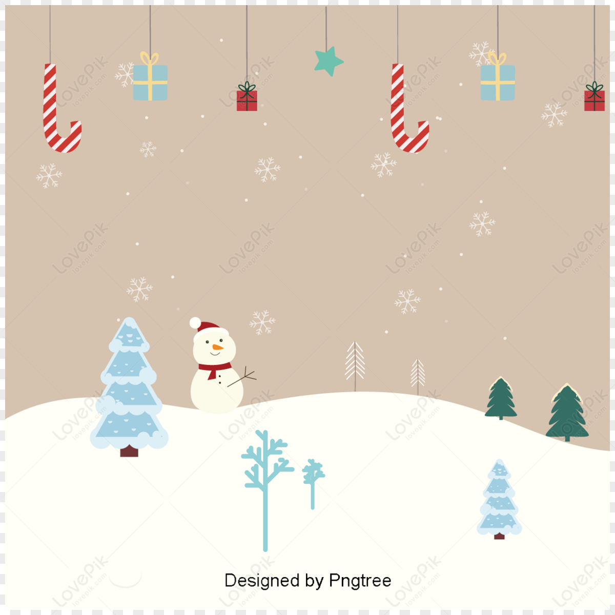Christmas Scene Background PNG Images With Transparent Background ...