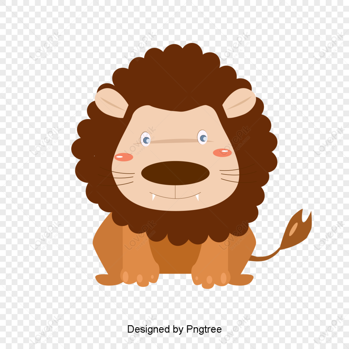 Fat big lion lion king,educate,tails,character png image