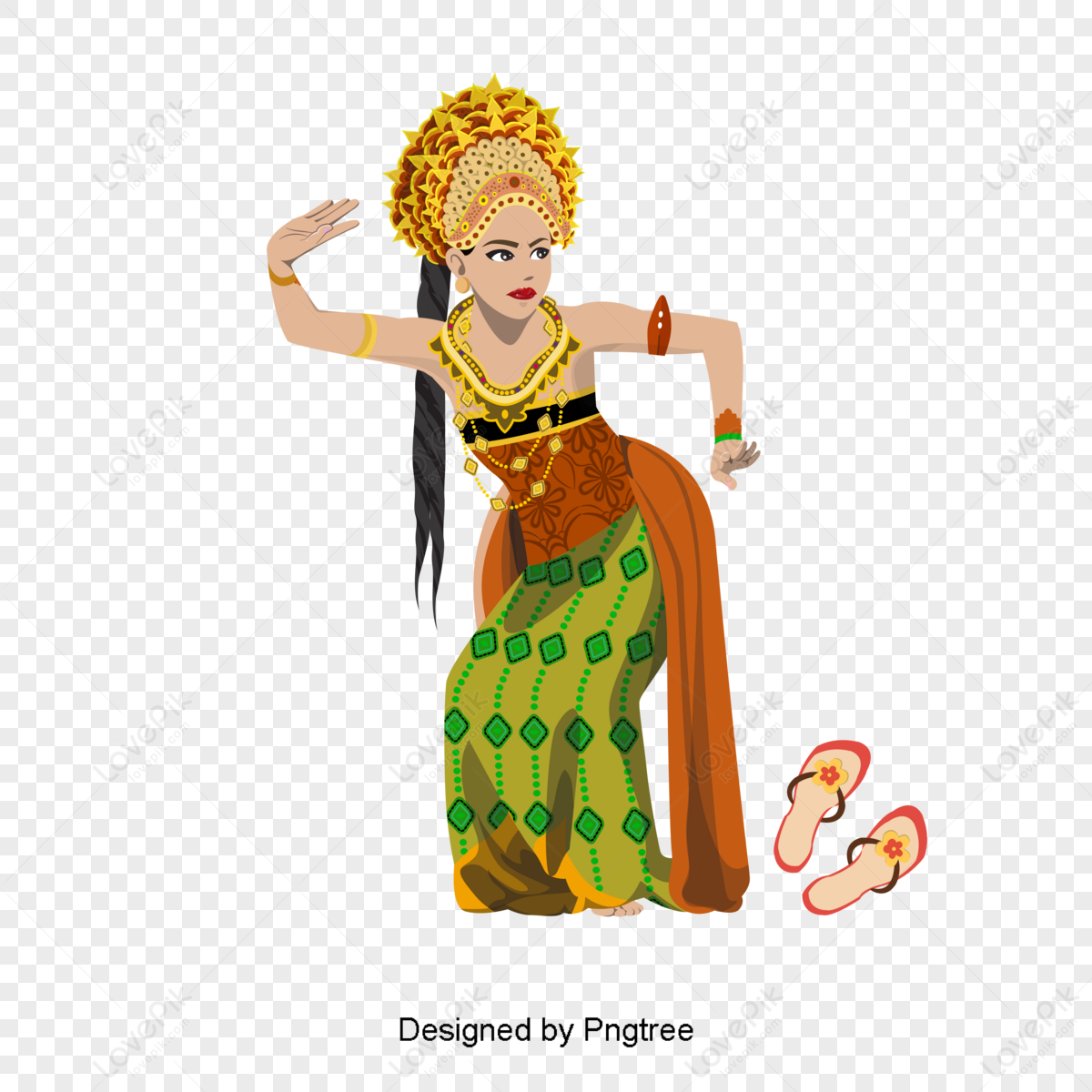 The Dancers Tribal Identity,the Tribe,thailand,wear A Dress PNG Free ...