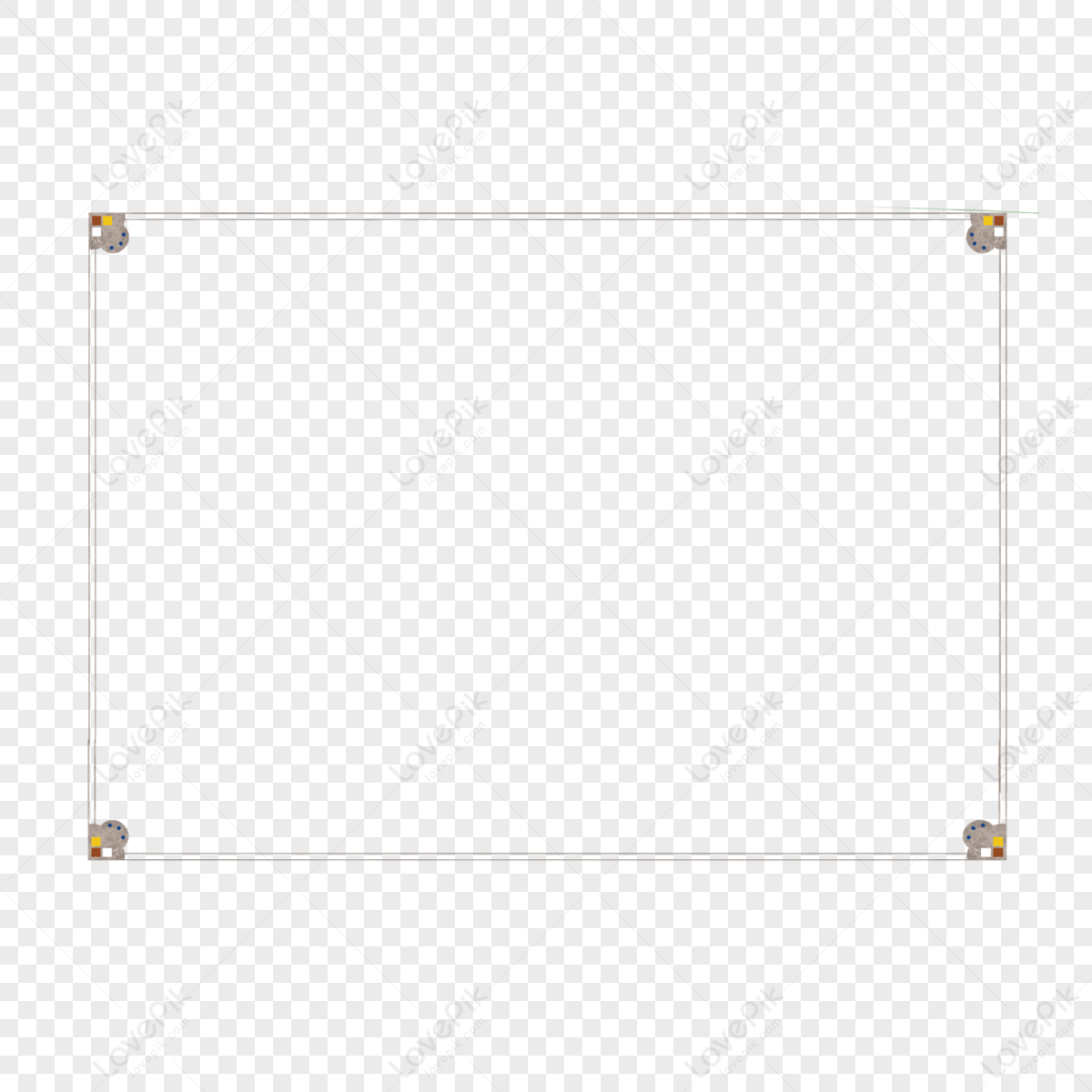 Korean Traditional Frame Png Images With Transparent Background 