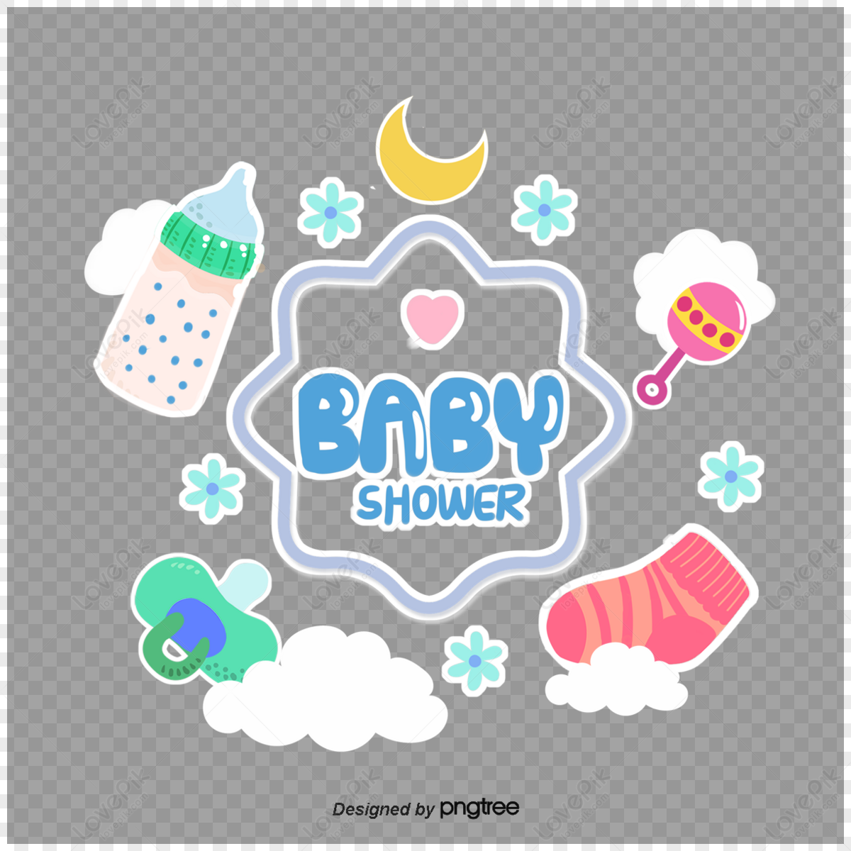 Baby Shower png download - 2333*2333 - Free Transparent Logo png Download.  - CleanPNG / KissPNG